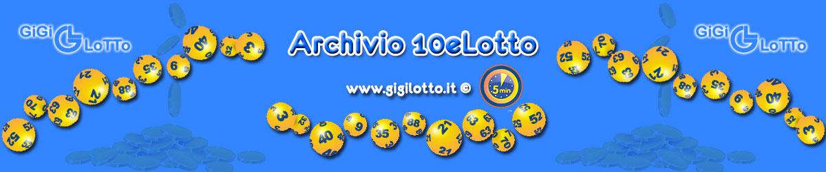 Archivio 10eLotto 5 minuti di Febbraio 2022 GiGi LoTTo